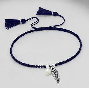 Gemstone Tassel Bracelet