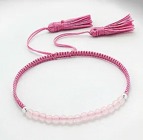Gemstone Tassel Bracelet