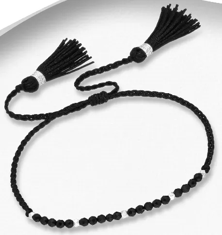 Gemstone Tassel Bracelet