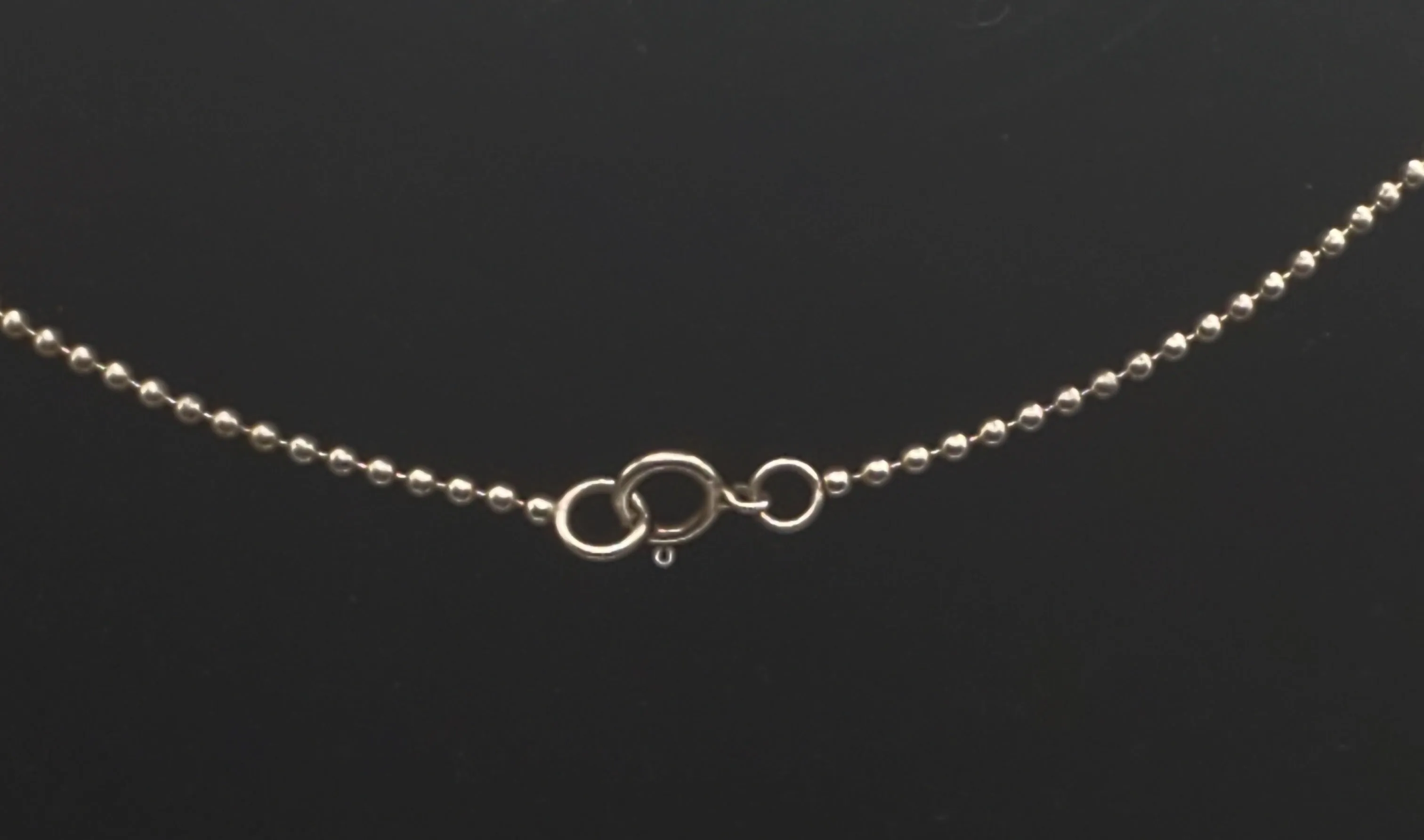 Lewis   Hubener - Handmade Sterling Silver 18k Vermeil Red Jasper Pendant Kinetic Jewelry Necklace - 20"