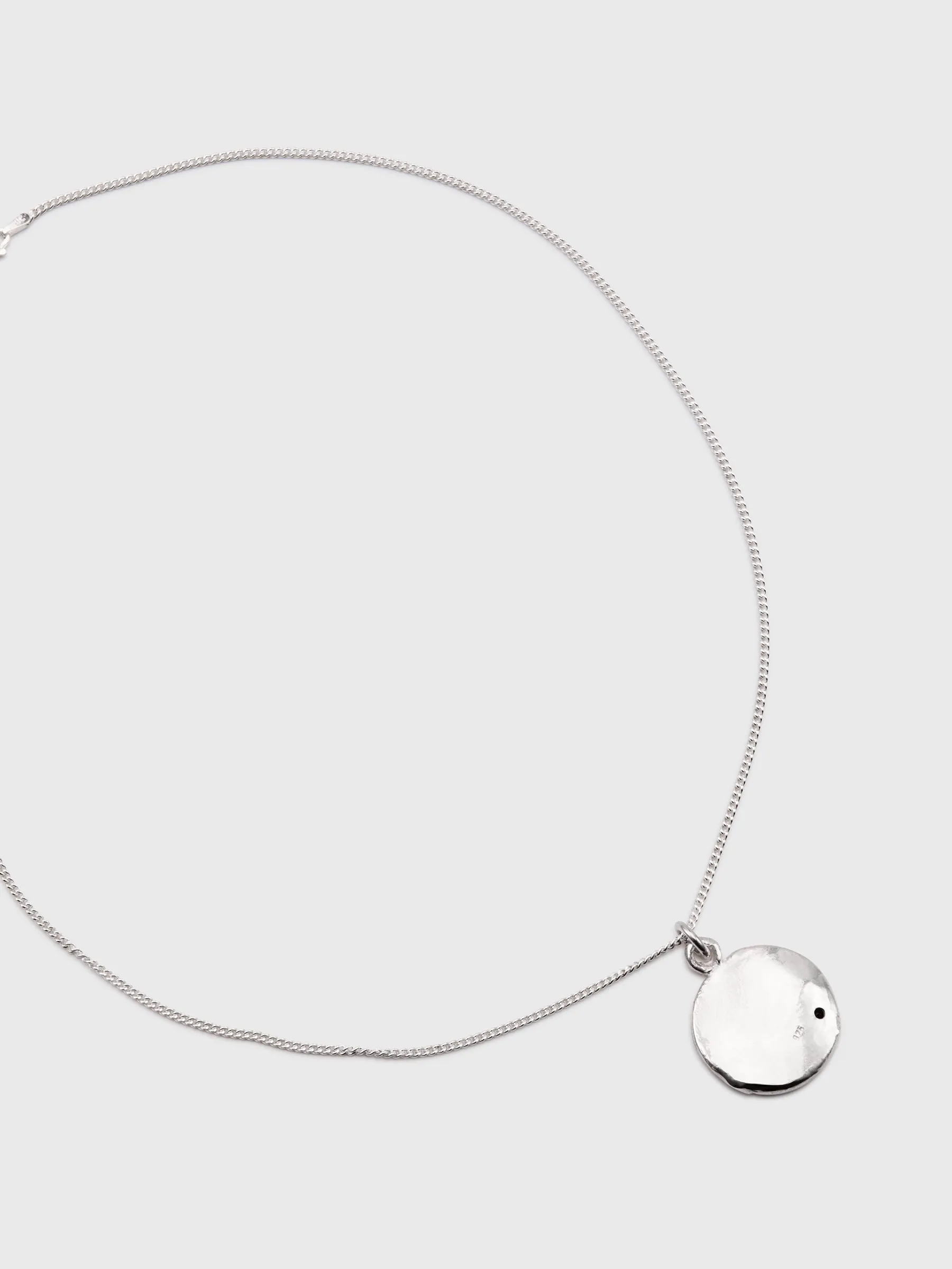 released from love garnet dot necklace
